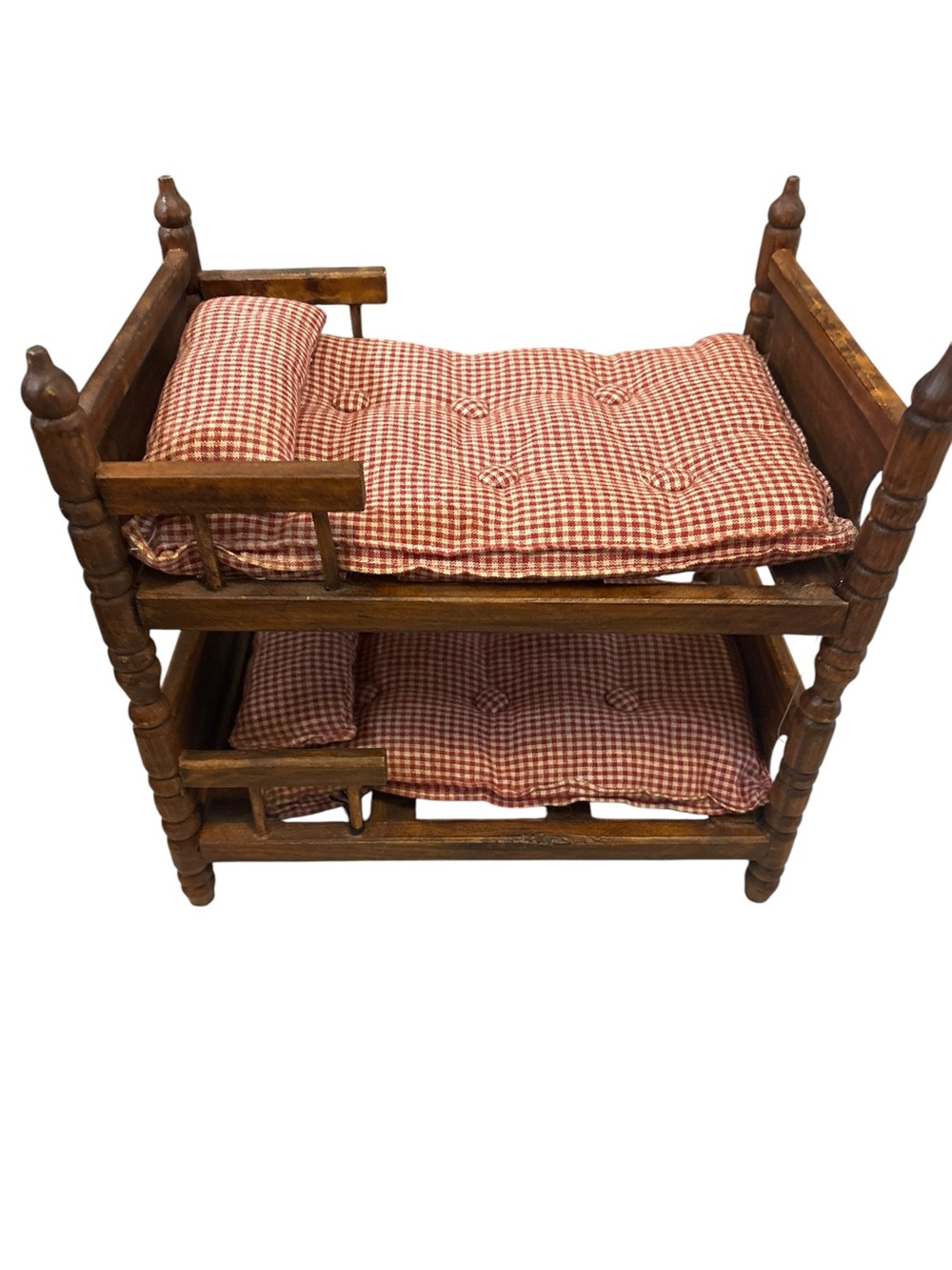 VTG Boyds Bears Wooden Doll Dollhouse Bunk Beds Miniature Toy